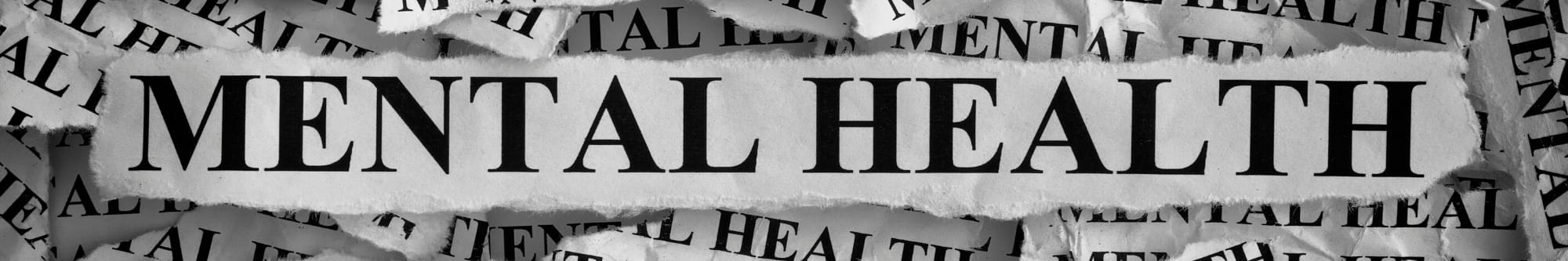 Mental health banner Mental health banner