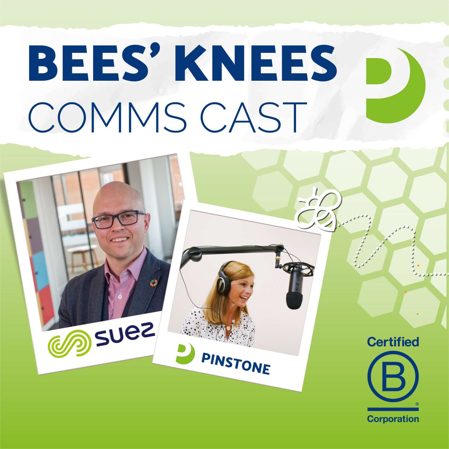 Bee's knees comms cast with Suez